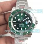 Noob 3135 Replica For Sale Rolex Submariner Hulk Green Dial Stainless Steel Watch